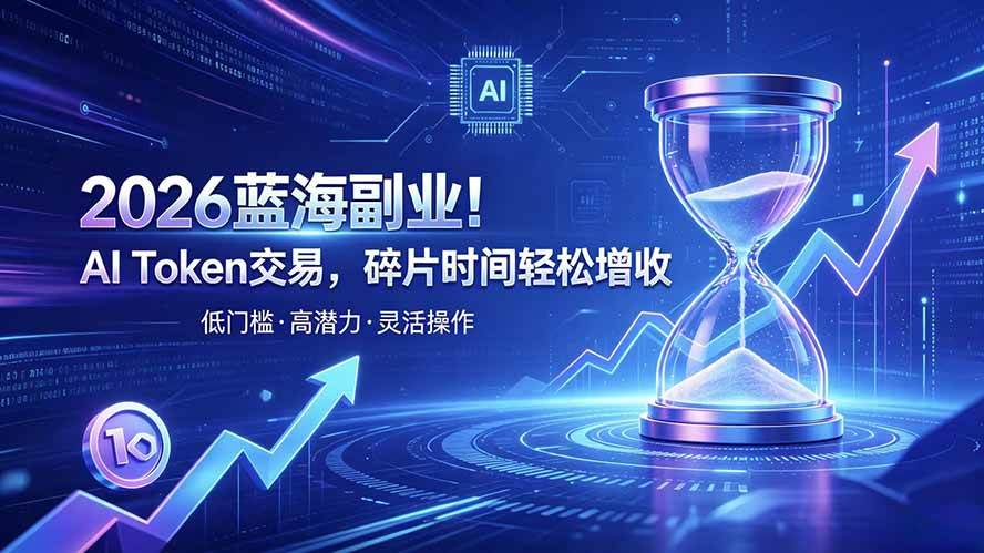 (8.22)AI Token算力赛道！普通人可入局的数字副业